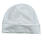 Bimbalo' Cappello Tinta Unita con Ricami per Neonata CAL11P BIANCO BIMBALO' 