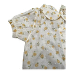 Wedoble Pagliaccetti Tinta Unita con Fantasia Floreale per Neonata V2507716E PANNA WEDOBLE 