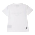 Trussardi T-Shirt Girocollo Tinta Unita con Stampa per Neonato TIP25011TSXXX BIANCO TRUSSARDI 
