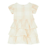 Liu Jo Abito Tinta Unita con Balze per Bambina KA5144J BEIGE LIU JO 