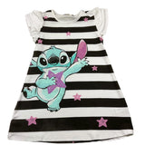 Emc Abito Tinta Unita con Stampa 'Snoopie' per Bambina WA0031 BIANCO EMC 