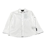 John Richmond Camicia Tinta Unita con Bottoni per Bambino RBP26158CA BIANCO JOHN RICHMOND 