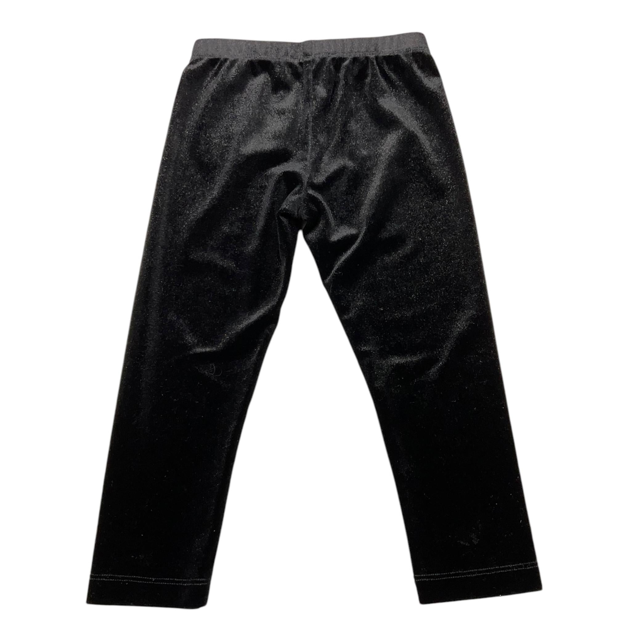 LIU JO leggins tinta unita in velluto Nero per Neonata KFA4136N NERO LIU JO 