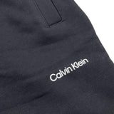 Calvin Klein Bermuda Tinta Unita con Stampa Logo per Bambino IU0IU00703 NERO CALVIN KLEIN 