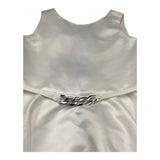 Liu Jo Abito Giromanica Tinta Unita per Bambina GA5001 BIANCO LIU JO 