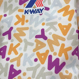 K-Way Giubbino Tinta Unita con Zip E Cappuccio per Neonata K2137YW BIANCO K-WAY 