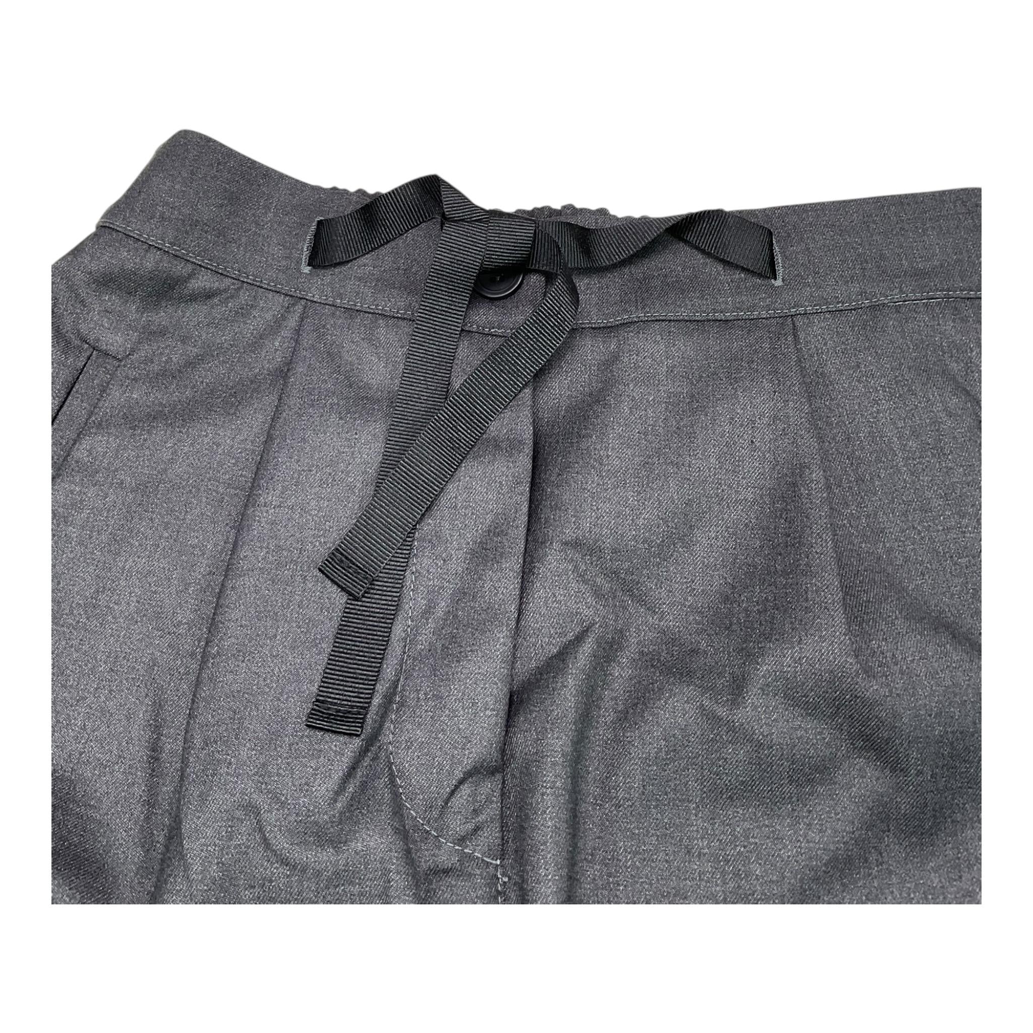 DIXIE pantalone tinta unita cn elastico in vita Grigio per Bambina PHD2132G56 GRIGIO DIXIE 