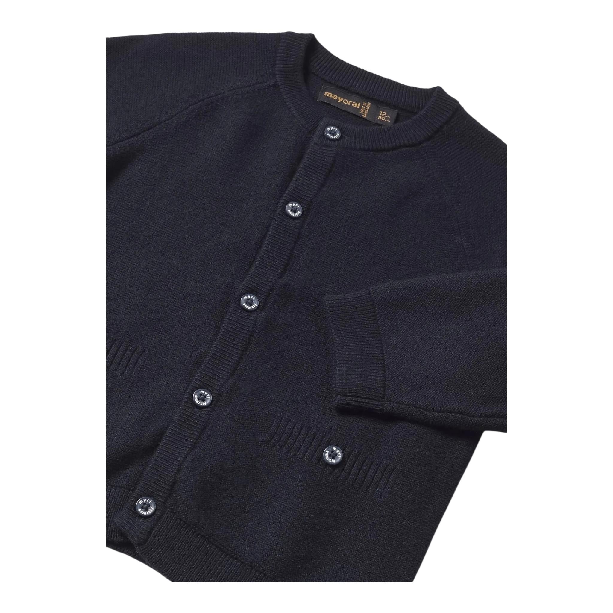 MAYORAL cardigan tinta unita  Blu per Neonato 232490 BLU MAYORAL 
