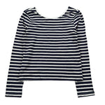 Imperial Shirt Fantasia A Righe per Bambina ML05031G75 BIANCO/BLU IMPERIAL 