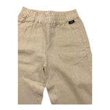 Aspesi Pantalone Tinta Unita Con Elastico In Vita Beige Per Bambino