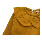 WEDOBLE maglia girocollo tinta unita con ricami Giallo per Neonata I2407301 GIALLO WEDOBLE 