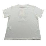 Vicolo T-Shirt Girocollo tinta unita con Stampa Panna per Bambina 3146M0753 PANNA VICOLO 