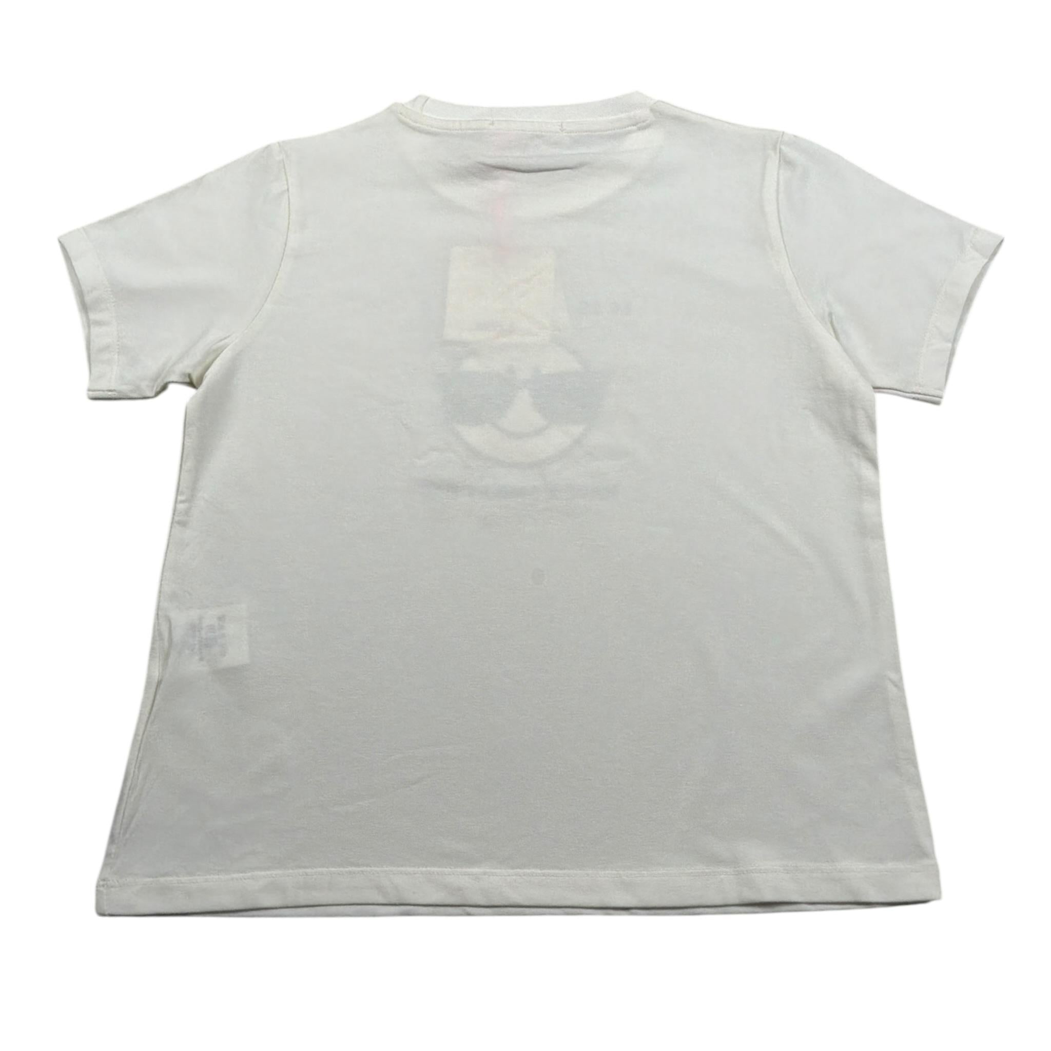Vicolo T-Shirt Girocollo tinta unita con Stampa Panna per Bambina 3146M0753 PANNA VICOLO 
