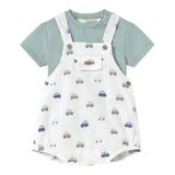 Mayoral Completo 2 Pezzi T-Shirt-Pagliaccetto per Neonato 1608 BIANCO MAYORAL 