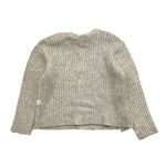 TEDDY E MINOU cardigan tinta unita  Grigio per Neonato I24ML007EM634 GRIGIO TEDDY E MINOU 