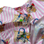 Saint Barth Costume Modello Slip con Rouches-Fascia per Neonata 00637L ROSA SAINT BARTH 