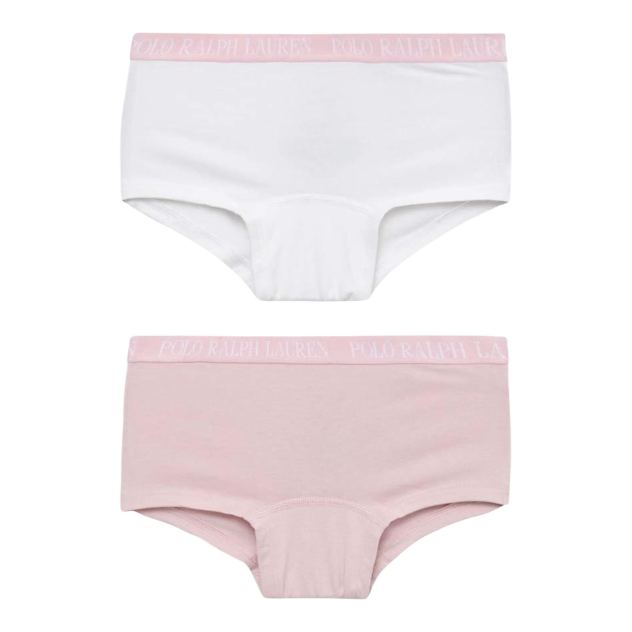 Ralph Lauren Slip 2 Pezzi Modello Coulotte per Bambina 4P5018 ROSA RALPH LAUREN 