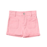 Liu Jo Short Tinta Unita con Girovita Regolabile per Bambina KA3079T3357 ROSA LIU JO 