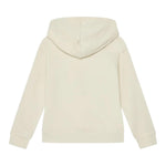 Calvin Klein Felpa Tinta Unita con Cappuccio E Stampa per Bambino IB0IB02380 PANNA CALVIN KLEIN 