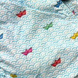 Saint Barth Costume Modello Boxer Tinta Unita con Stampa per Bambino 00995L BIANCO SAINT BARTH 