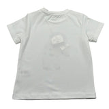 Per Te T-Shirt Girocollo Tinta Unit con Stampa Bianco per Bambino 341186J BIANCO PER TE 