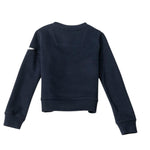 AERONAUTICA MILITARE felpa tinta unita girocollo con stampa Blu per Bambino 242FE0002AJRF758J BLU AERONAUTICA MILITARE 