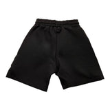 Make Bermuda Tinta Unita Con Elastico In Vita Nero Per Bambino