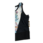 Just Cavalli Top Giromanica Stampa Fantasia per Bambina JGP2624TO NERO JUST CAVALLI 