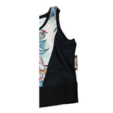 Just Cavalli Top Giromanica Stampa Fantasia per Bambina JGP2624TO NERO JUST CAVALLI 