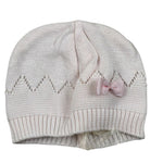 Bimbalo' Cappello Tinta Unita con Ricami per Neonata 7579 ROSA BIMBALO' 