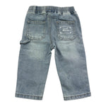 Daniele Alessandrini Jeans Tinta Unita con Elastico In Vita per Neonato 1295PD00171 AZZURRO DANIELE ALESSANDRINI 