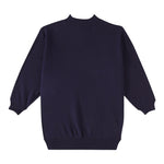 RALPH LAUREN abito tinta unita con stampa Blu per Bambina 312952155001X BLU RALPH LAUREN 