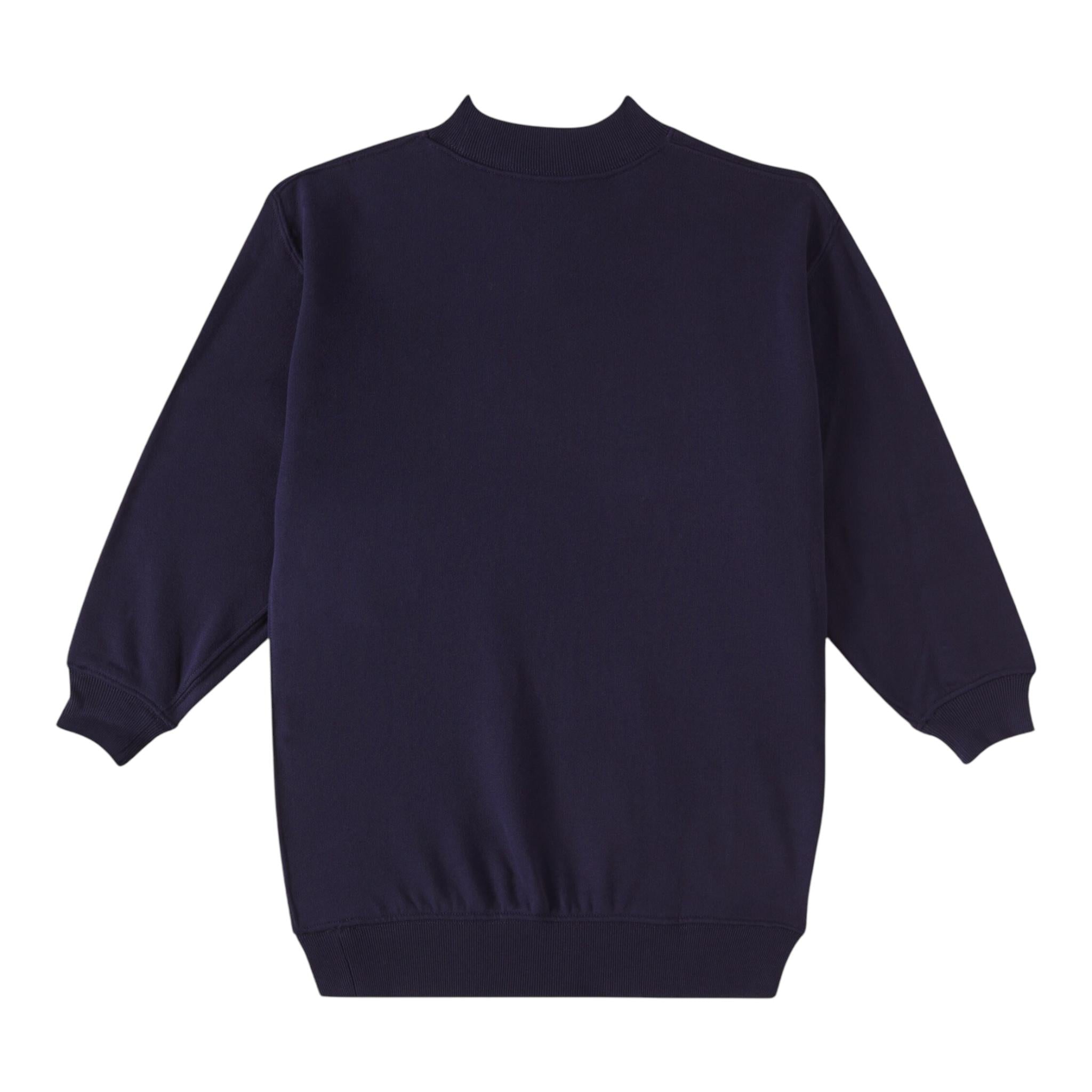 RALPH LAUREN abito tinta unita con stampa Blu per Bambina 312952155001X BLU RALPH LAUREN 