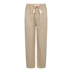 Saint Barth Pantalone Tinta Unita con Elastico In Vita per Neonato CALAIS BEIGE SAINT BARTH 