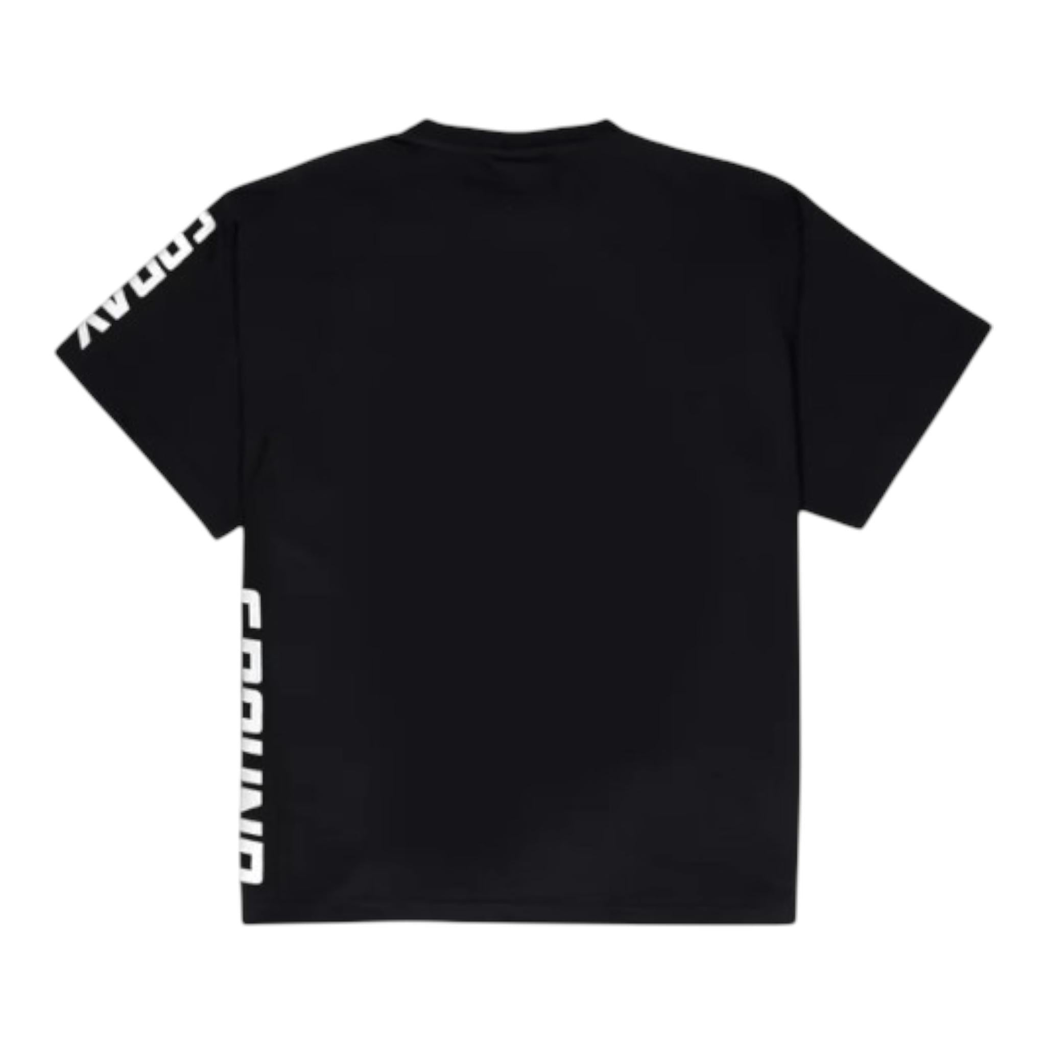 Sprayground T-Shirt Girocollo Tinta Unita con Stampa per Bambino SPY1114BLK NERO SPRAYGROUND 