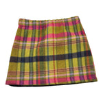 LU LU BY MISS GRANT gonna tinta unita con fantasia a righe Verde per Bambina LL2300 VERDE LU LU BY MISS GRANT 