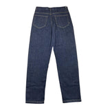 Aspesi Jeans Tinta Unita Con Girovita Regolabile Blu Per Bambino