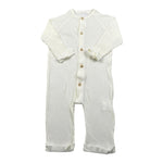 Babyvip Tutina Tinta Unita A Costine per Neonata RRHHR PANNA BABYVIP 