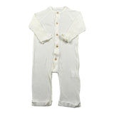 Babyvip Tutina Tinta Unita A Costine per Neonata RRHHR PANNA BABYVIP 