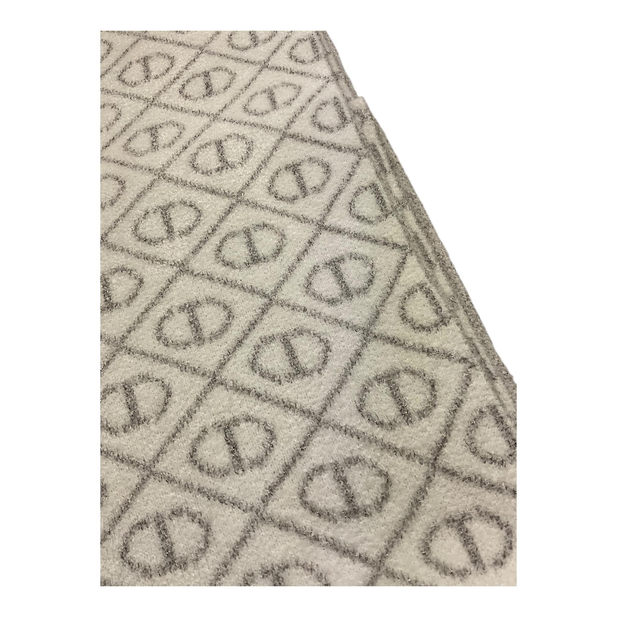 TWINSET sciarpa tinta unita logata Bianca per Bambina 242GJ501J BIANCO TWINSET 