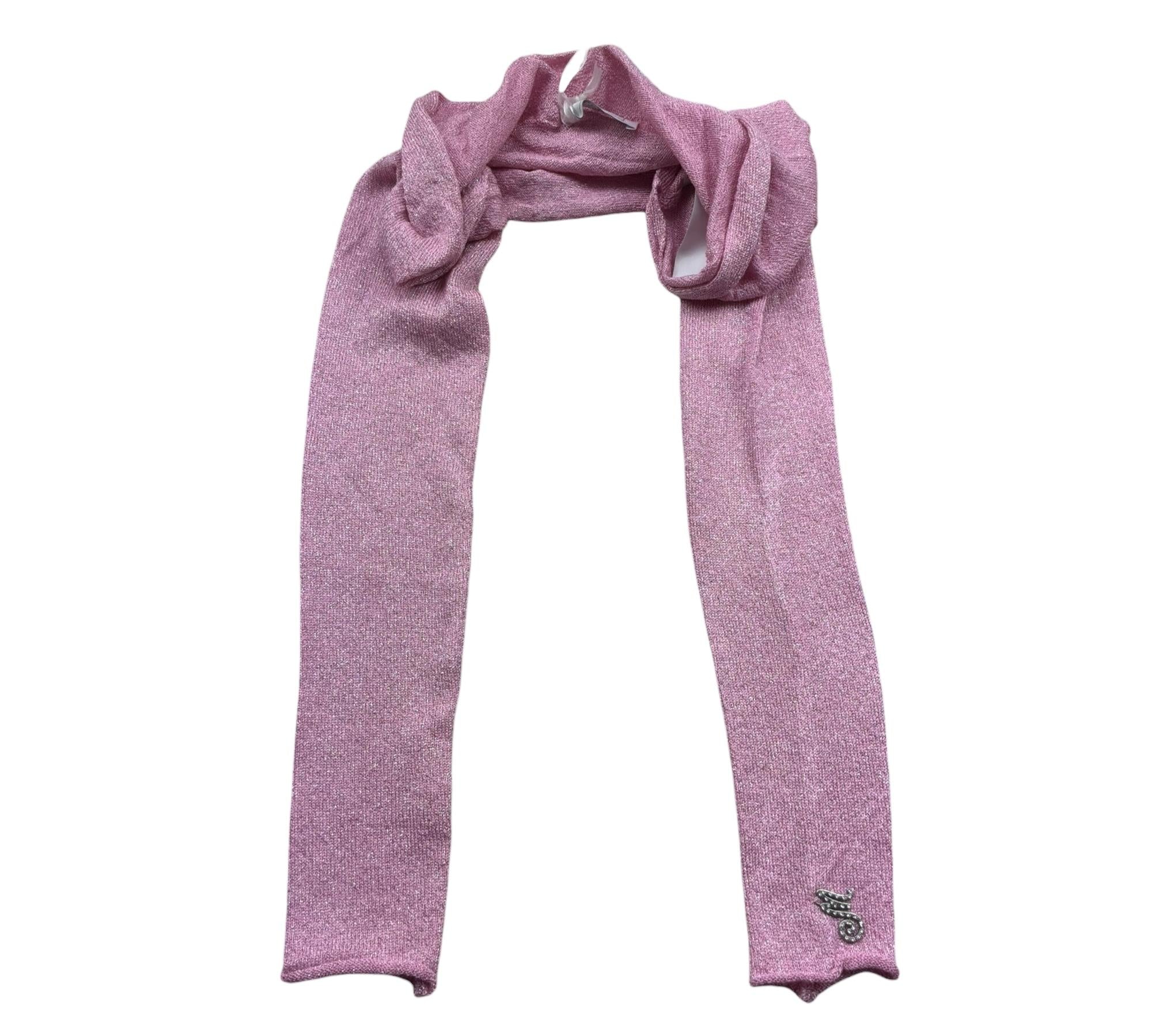 Monnalisa Coprispalle Tinta Unita Glitteraro per Bambina 771801 ROSA MONNALISA 