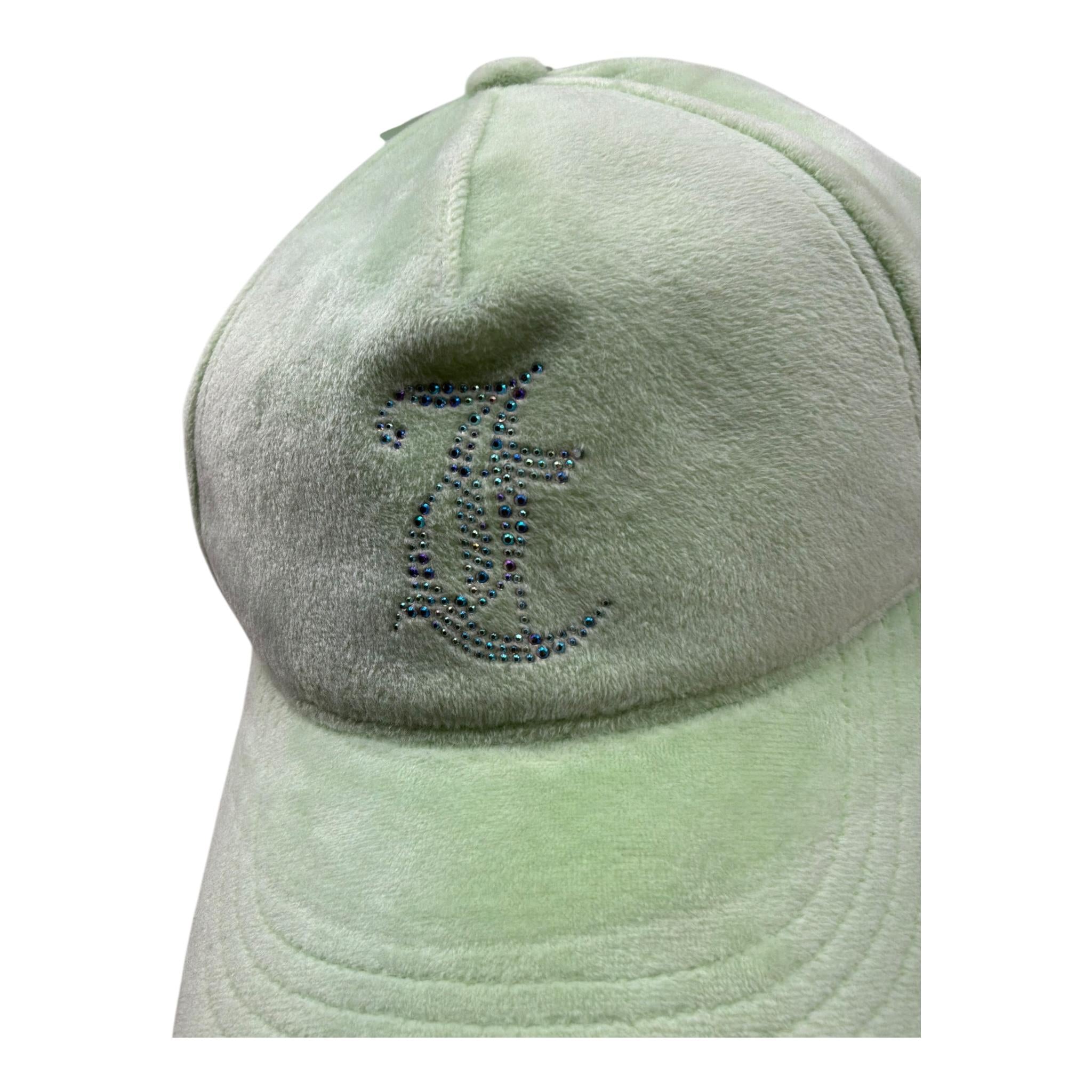 Juicy Couture Cappello Tinta Unita Modello Berretto per Bambina JBX6759 VERDE JUICY COUTURE 