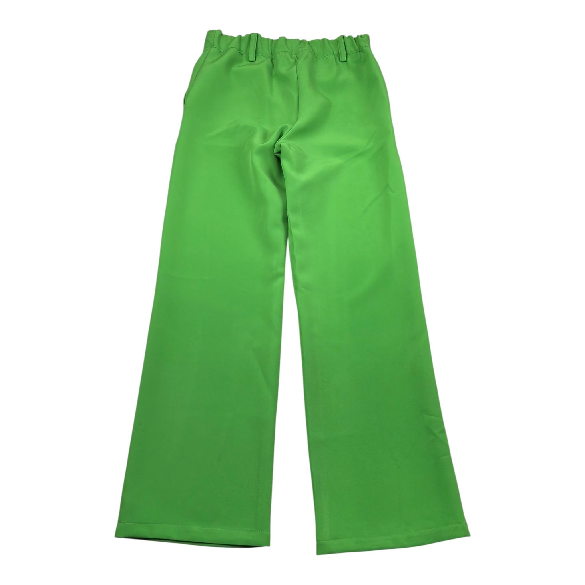 Kaos Pantalone Tinta Unita con Elastico In Vita per Bambina KS112 VERDE KAOS 