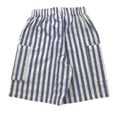 Babe & Tess Bermuda Bicolore Fantasia A Righe per Neonato 24518021 BIANCO/BLU BABE & TESS 