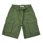 Zhoe & Tobiah Bermuda Tinta Unita con Elastico In Vita per Bambino J&P14MJ VERDE ZHOE & TOBIAH 