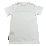 JOHN RICHMOND t-shirt girocollo tinta unita con stampa in contrasto Bianco per Bambino RBA25115TS BIANCO JOHN RICHMOND 