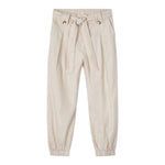 Mayoral Pantalone Tinta Unita con Elastico In Vita per Bambina 3556 BEIGE MAYORAL 