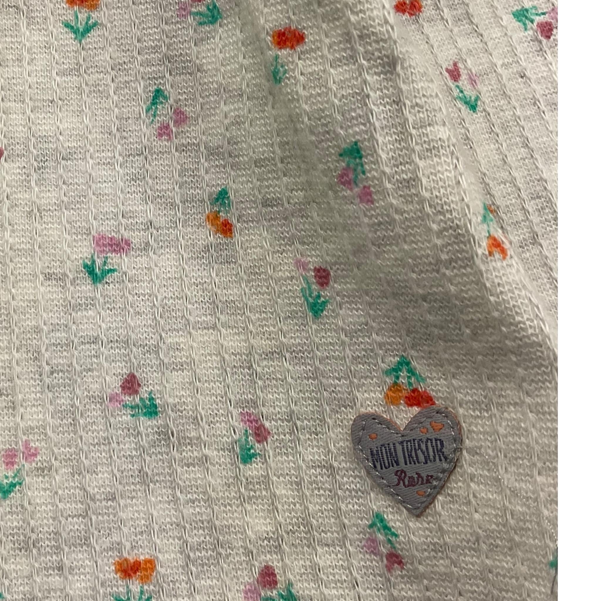 YATSI BABY shirt girocollo tinta unita con stampa Grigio per Neonata 2444600 GRIGIO YATSI BABY 