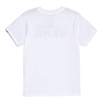 VANS t-shirt girocollo tinta unita con stampa logo Bianco per Bambino VN0A3W76YB2J BIANCO VANS 