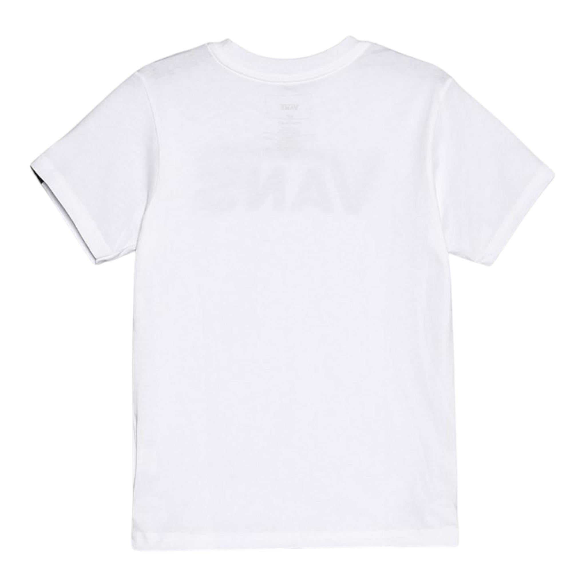 VANS t-shirt girocollo tinta unita con stampa logo Bianco per Bambino VN0A3W76YB2J BIANCO VANS 